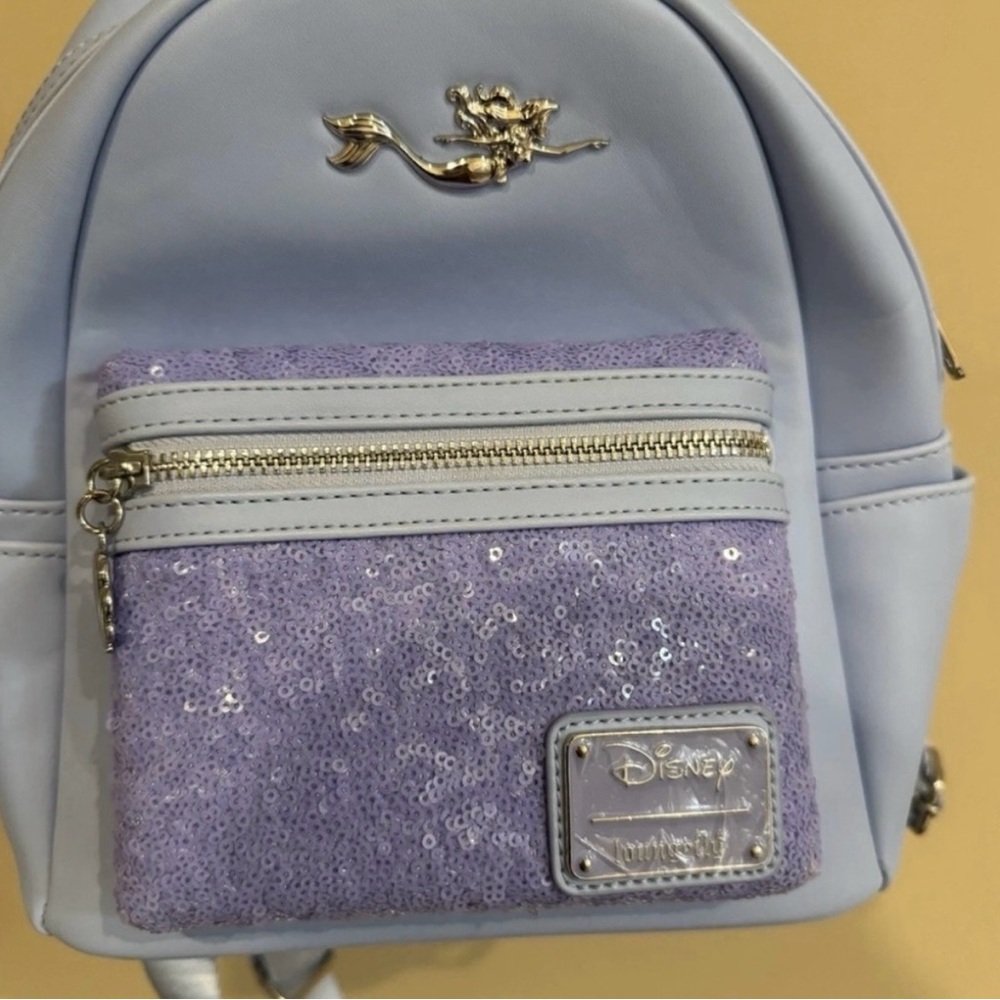 Disney sequin backpack loungefly